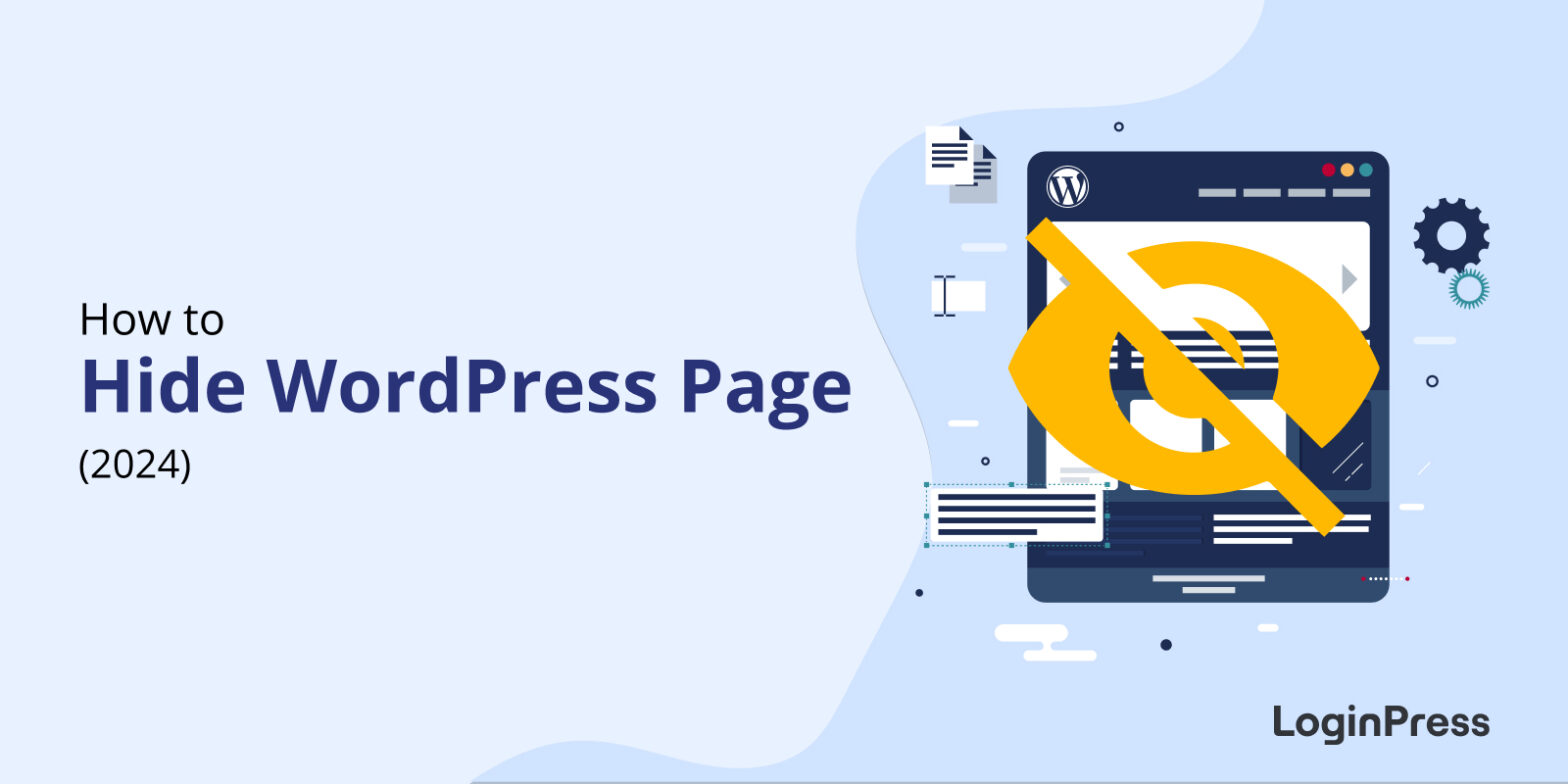 How to hide a page in WordPress