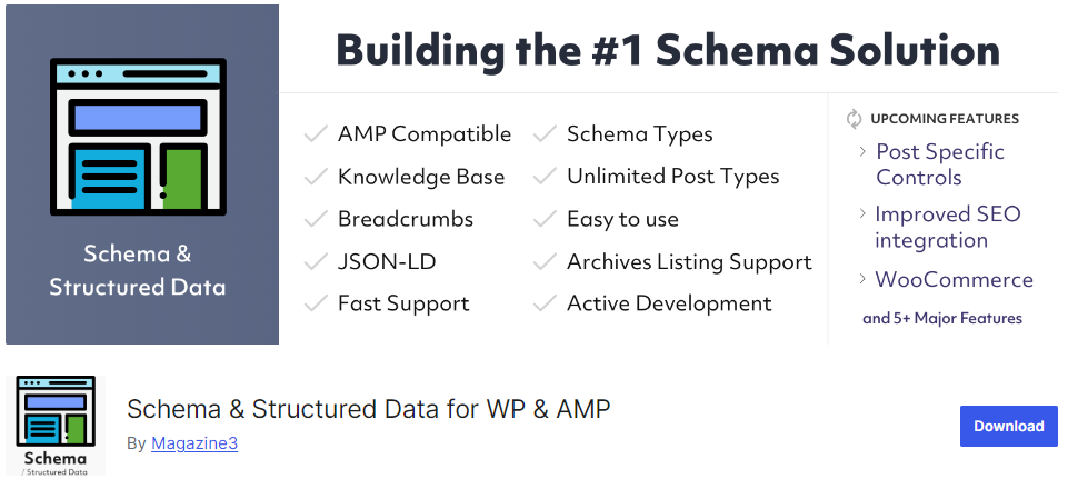 schema & structured data for wo & amp