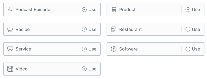 schema types