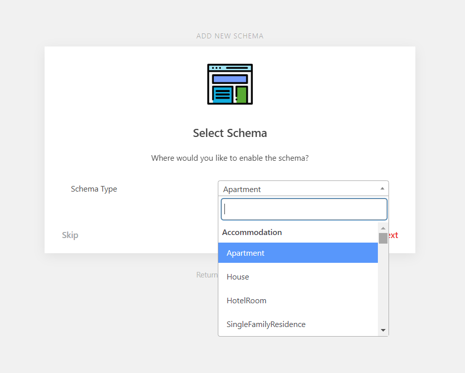 select schema