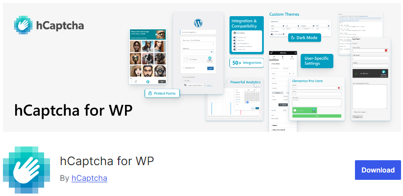 hCAPTCHA for WP - reCAPTCHA alternative