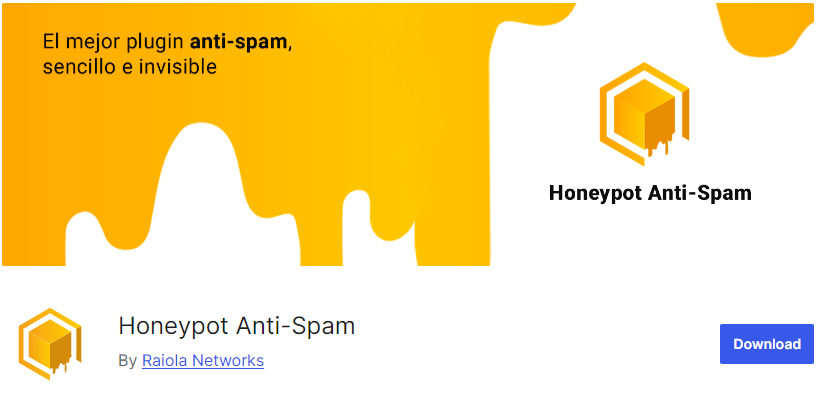 Honeypot Anti-Spam Plugin -reCAPTCHA alternative