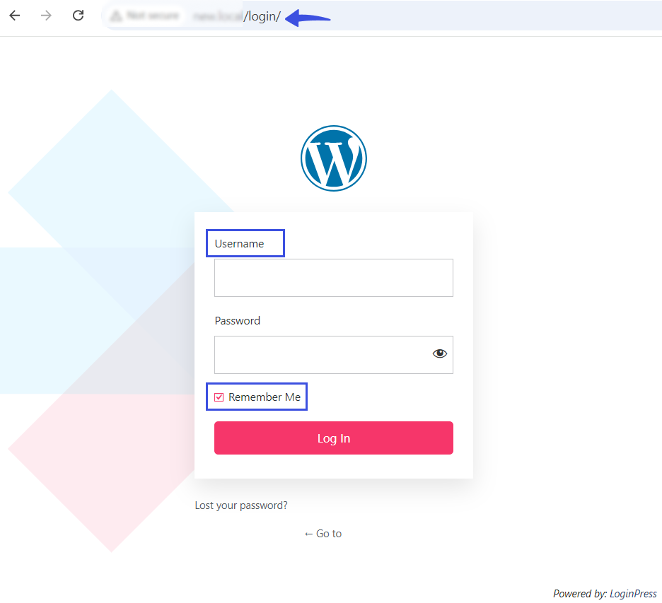 LoginPress Settings and WPS Hide Login Compatibility