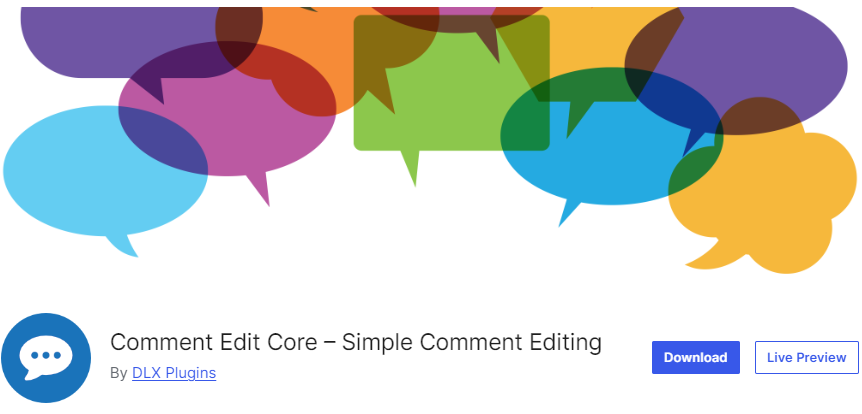 Comment Edit Core - WordPress Comment Plugins