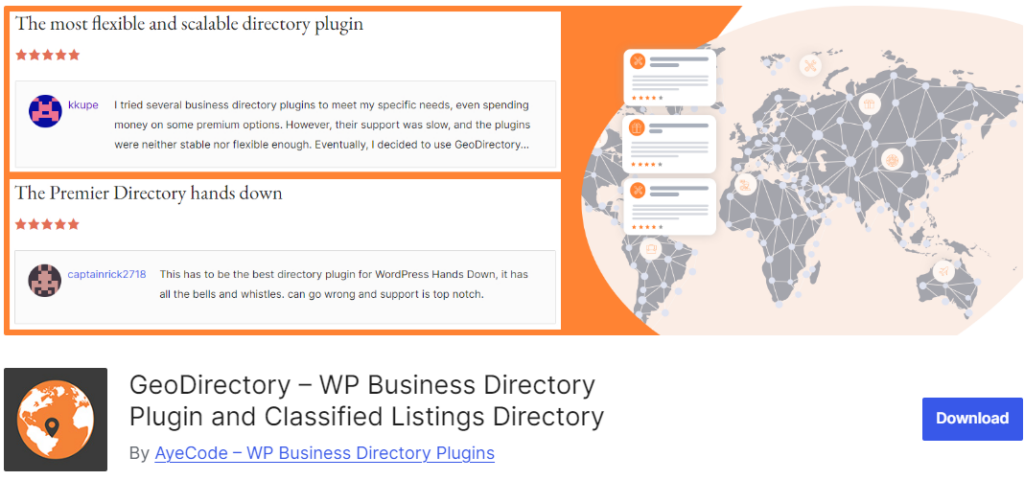 GeoDirectory -WordPress Geolocation Plugins