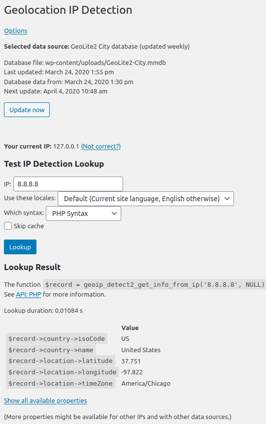 Geolocation IP Detection - WordPress Geolocation Plugins