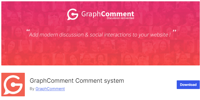 GraphComment Comment System - WordPress Comment Plugins