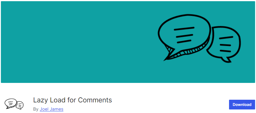 Lazy Load for Comment - WordPress Comment Plugins