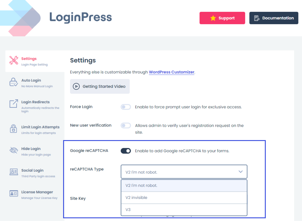 LoginPress Google reCAPTCHA - WordPress Comment Plugins