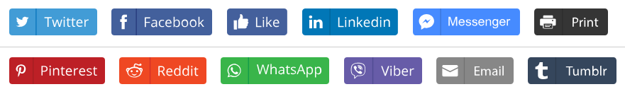 Social Media Share Buttons 