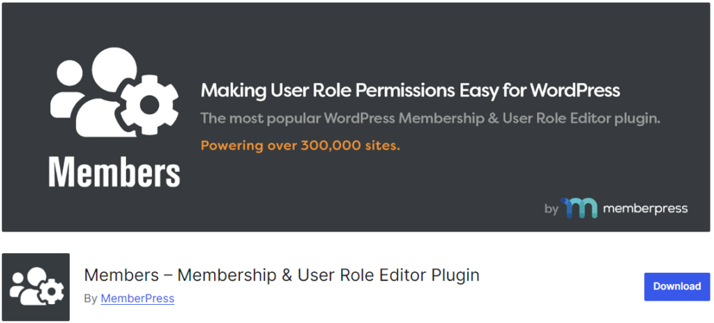 Members - Custom User Roles in WordPress