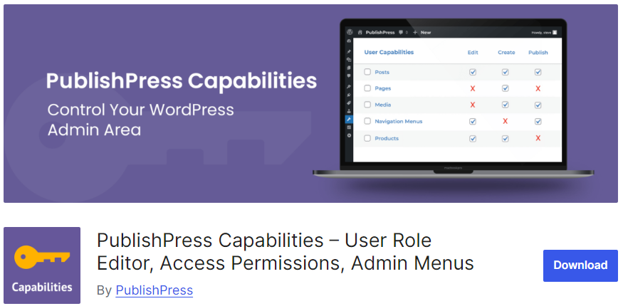 PublishPress Capabilities - Custom User Roles in WordPress