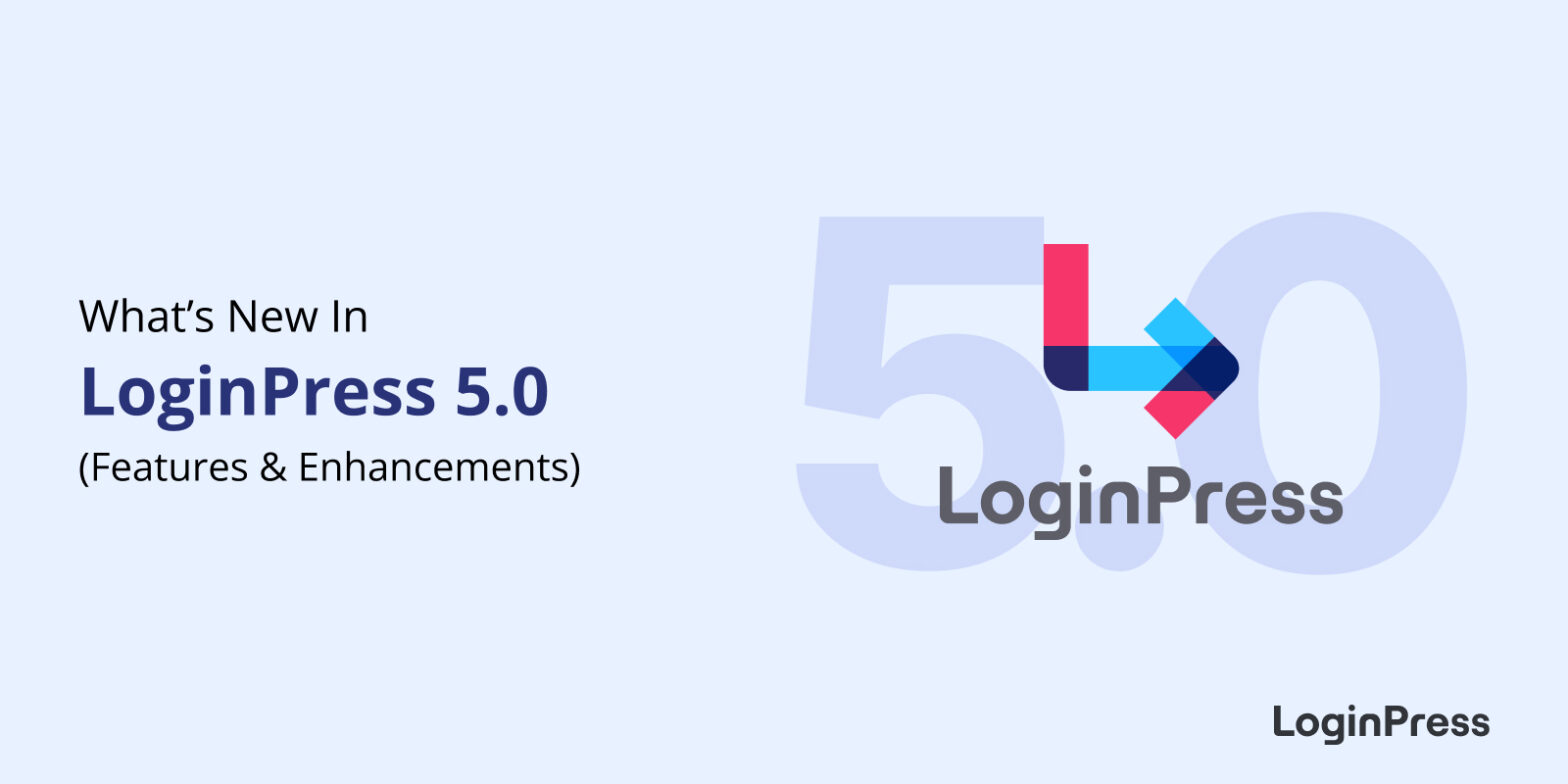 LoginPress 5 0 banner LoginPress 5.0 Banner