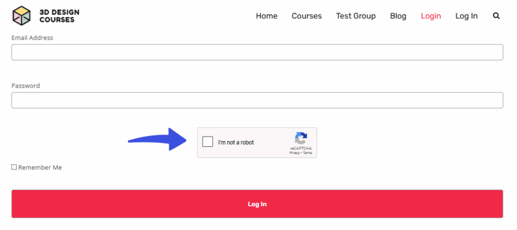 Captcha on LearnDash Login Form
