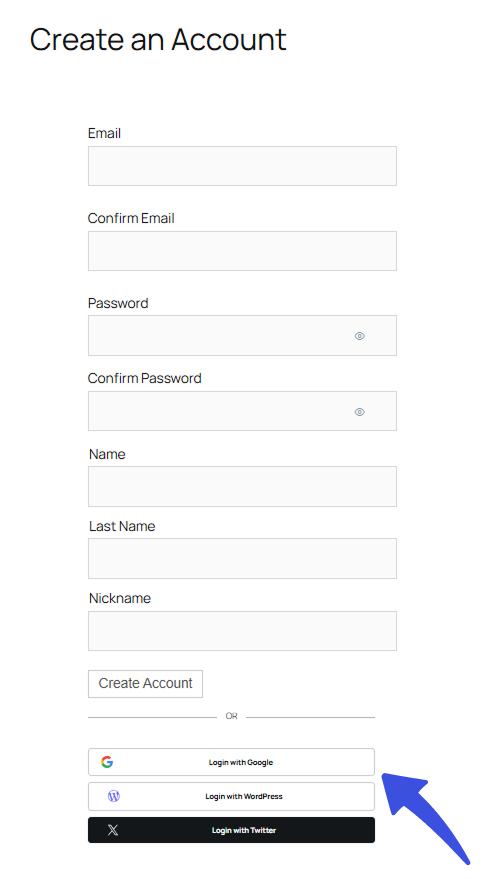 LoginPress Social Login on BuddyBoss Form Frontend