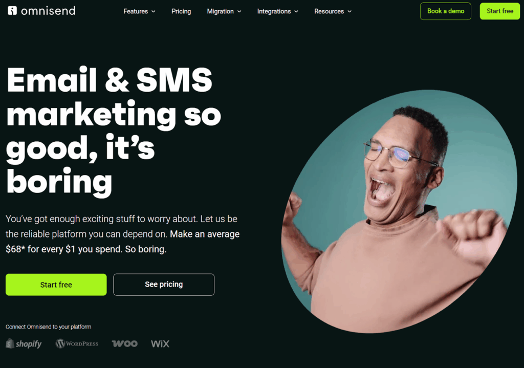 Omnisend Omnisend - SMS Marketing tool