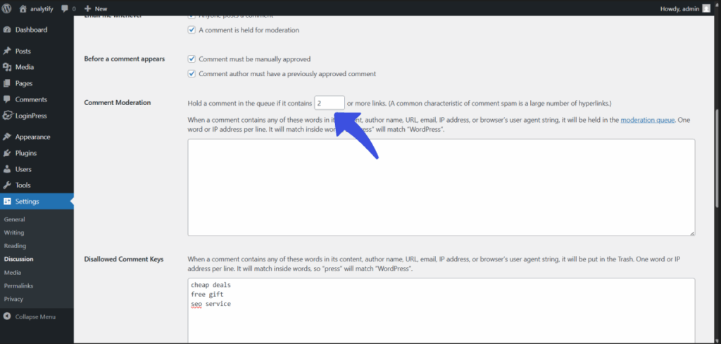 Set the Limit of Queue.png Set the Limit of the Queue