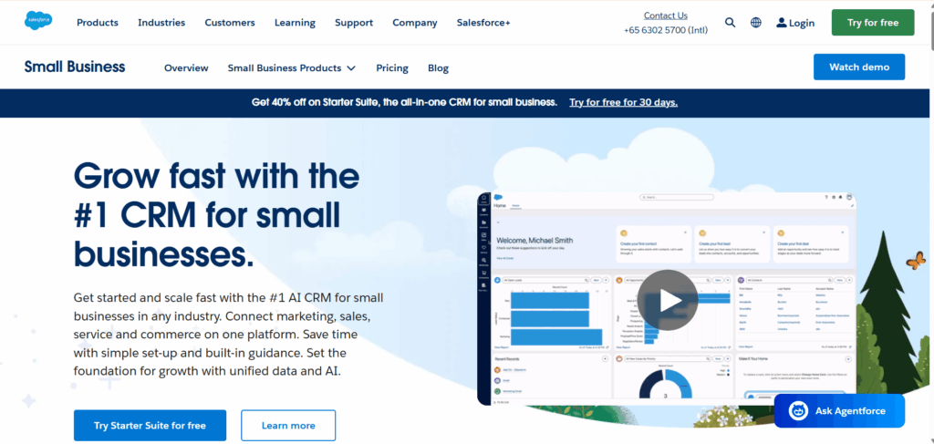 salesforce essentials crm Salesforce Essentials CRM- this is a screeshot of salesforce essentials crm software