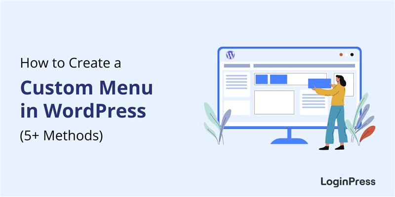 wordpress custom menu banner Wordpress custom menu