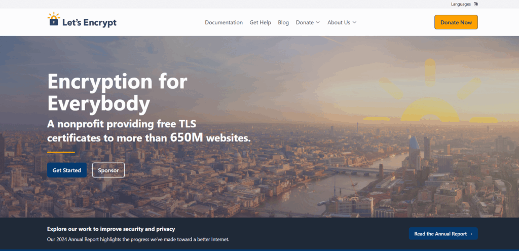 lets encrypt website Let's encrypt website for getting free ssl certificates