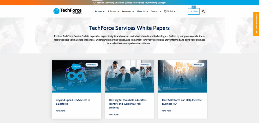 techforce white papers Techforce white papers website