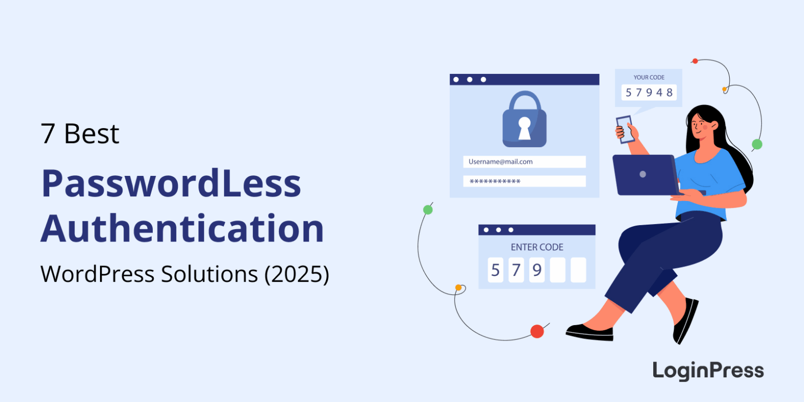 Passwordless authentication solutions for WordPress in 2025