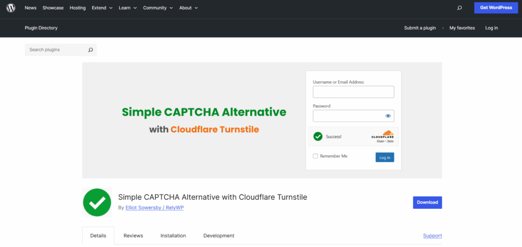cloudfare captcha plugin Cloudfare turnstile captcha plugin for hcaptcha vs recaptcha