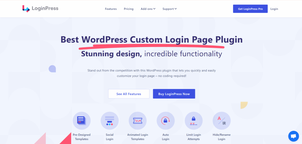Loginpress official website