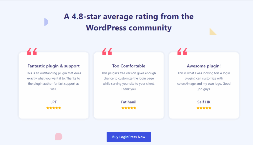 Loginpress reviews 