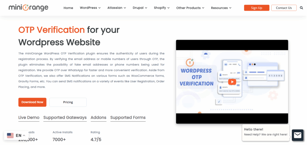 Miniorange plugin for passwordless login in wordpress