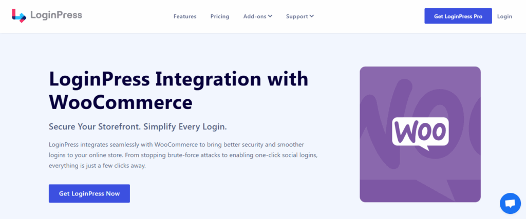 Woocommerce and loginpress integration for woocommerce login security