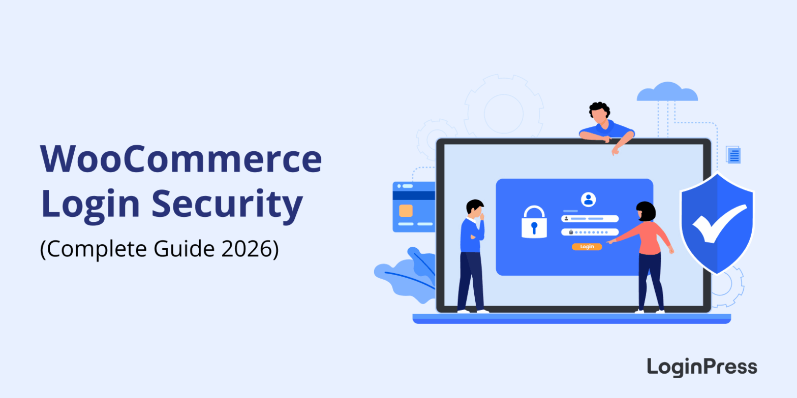 Woocommerce login security 2026