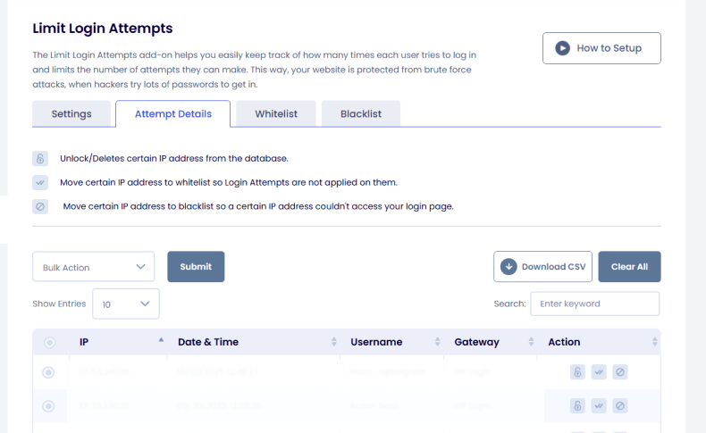 failed attempts tracking 1 failed attempts tracking 1 limit login attempts in wordpress
