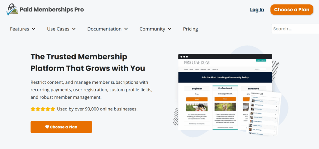 paid memberships pro plugin Paid memberships pro plugin for content protection