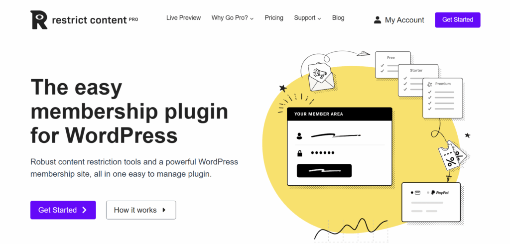 restrict content pro plugin Restrict content pro plugin for content restriction