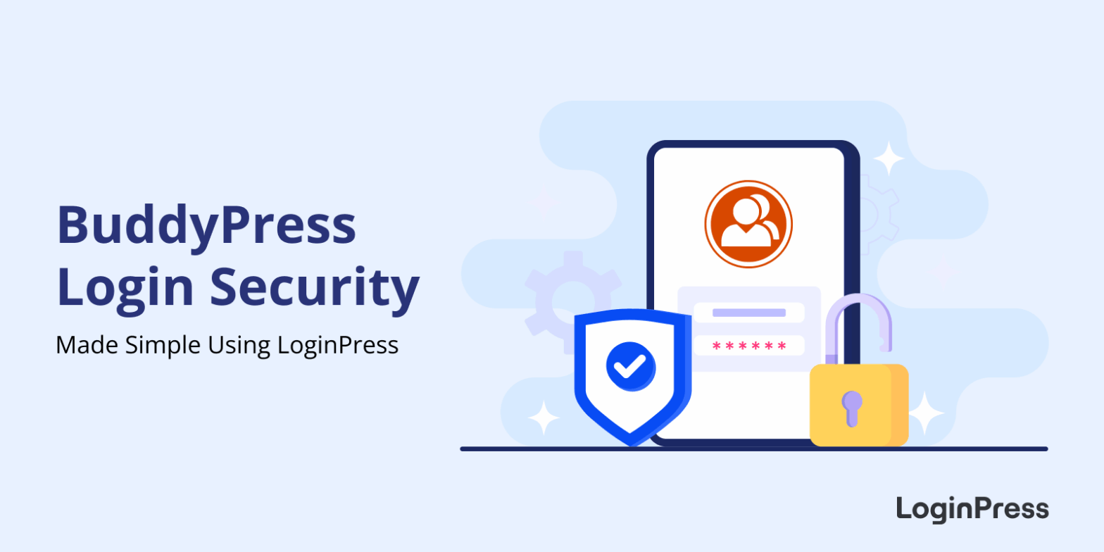 BuddyPress Login Security with LoginPress