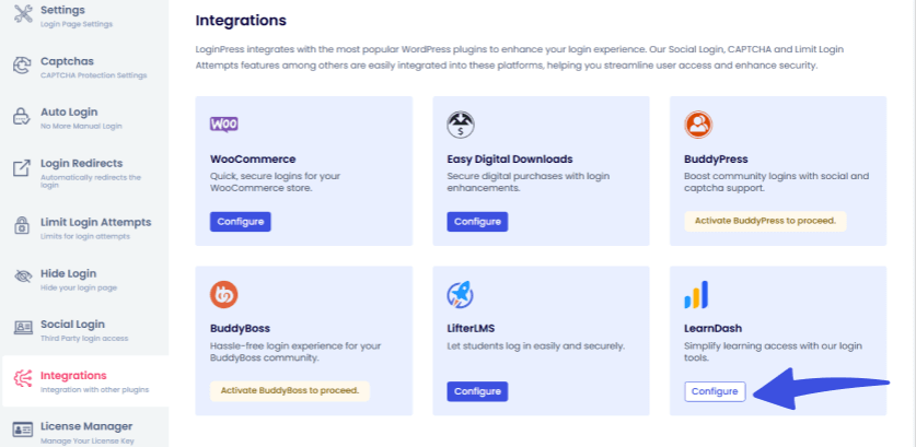 click on configure 2 Click on configure button to ensure