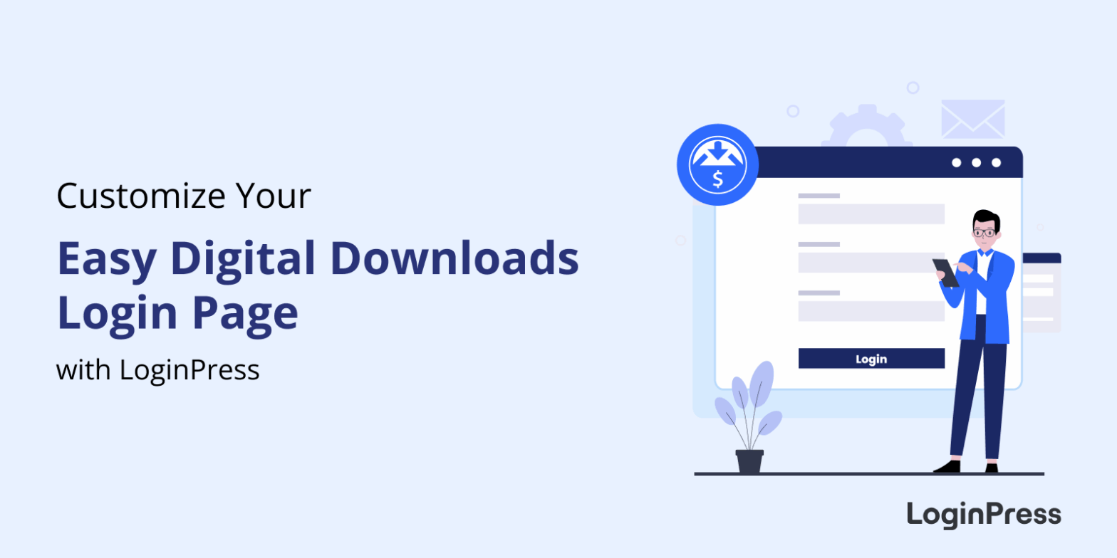 Customize Easy Digital Downloads Login Page