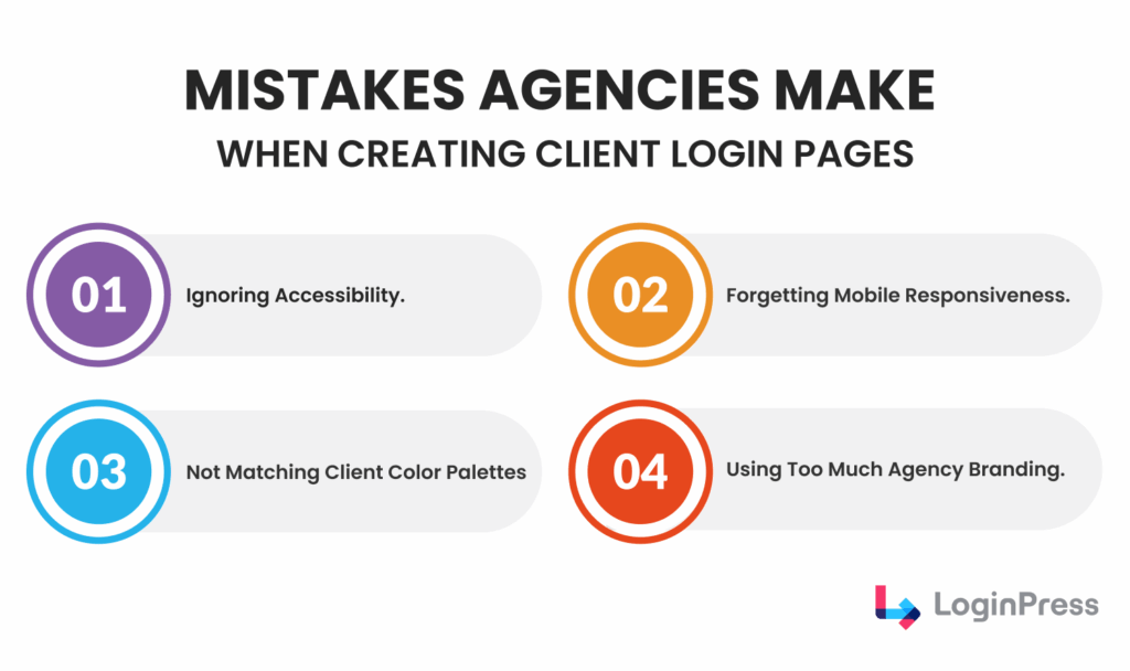 mistakes agencies make Mistakes agencies make when customize wordpress login page for clients