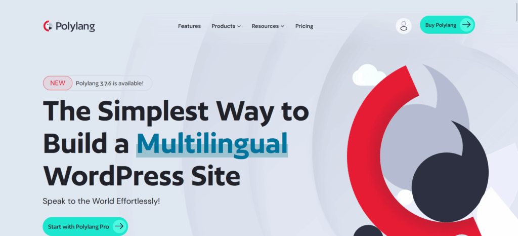 Polylang plugin for multilingual language translator 