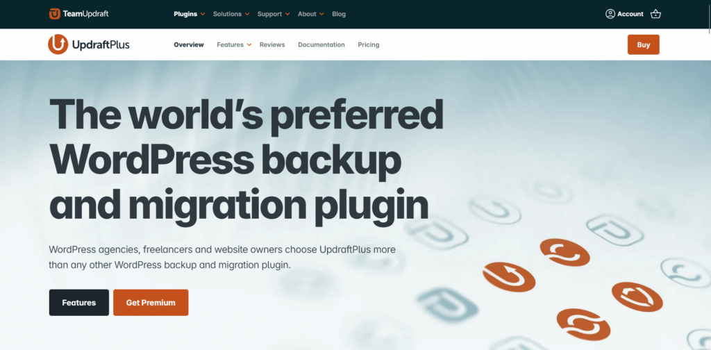 Updraftplus management tool
