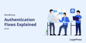Wordpress authentication flows explained 2026