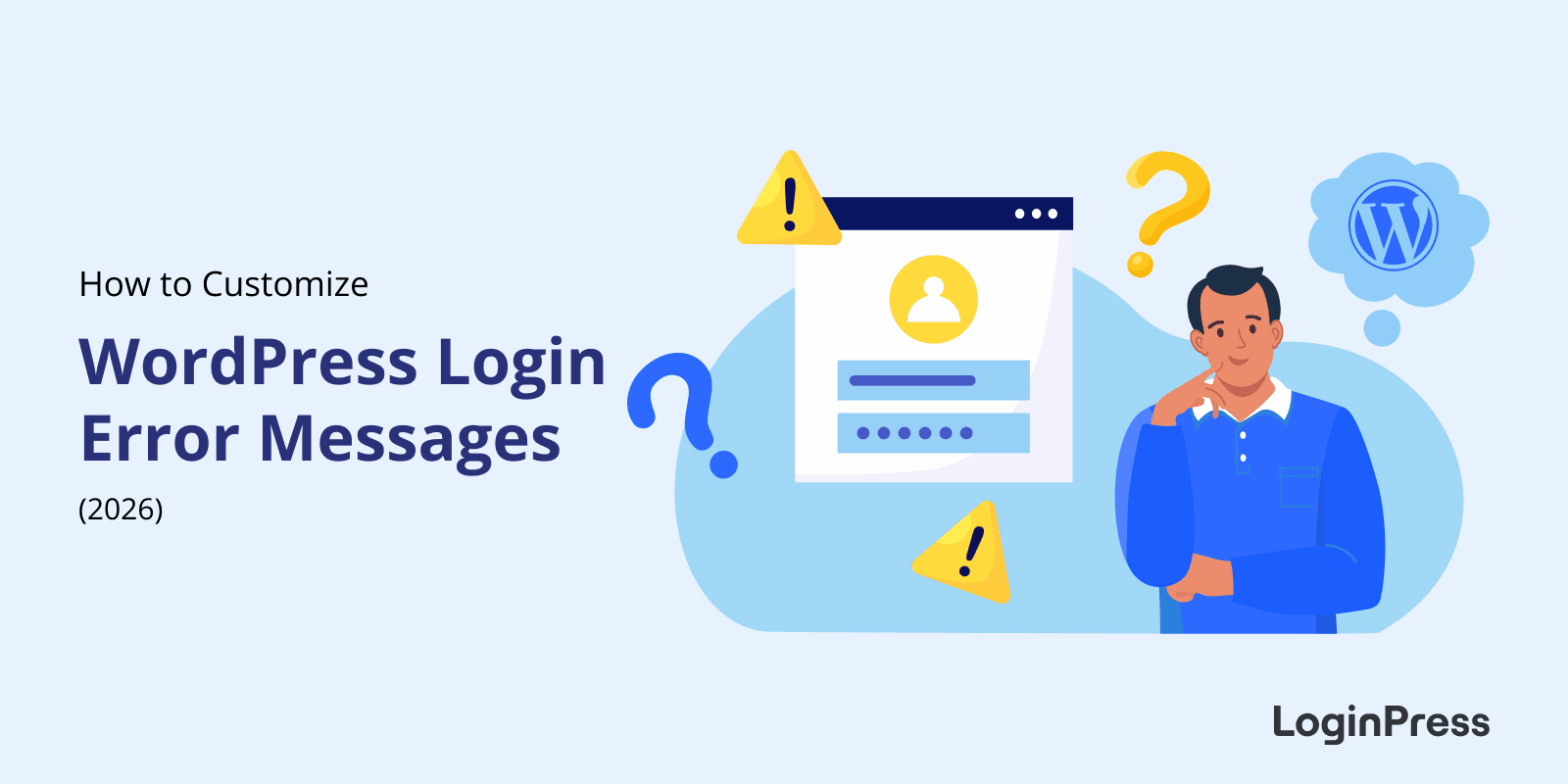 How to customize wordpress login error messages