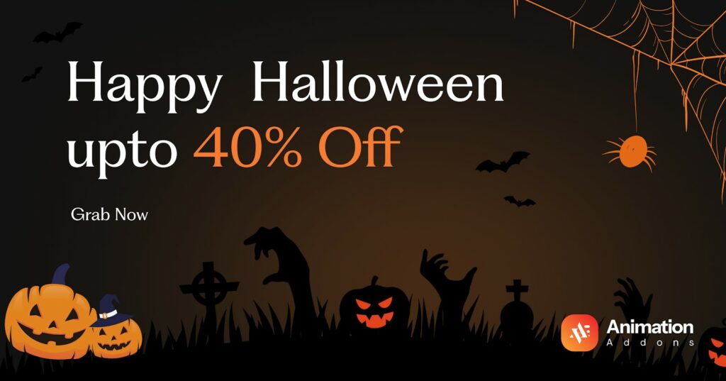 animation addons halloween 2026 Animation Addons Halloween Sale Banner