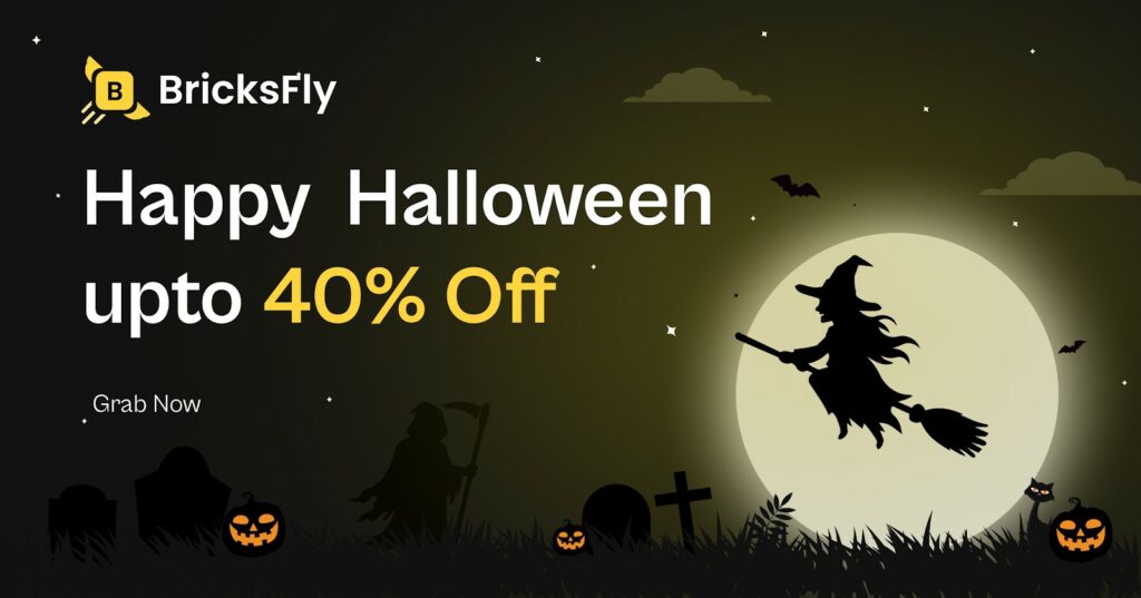 bricksfly halloween 2026 BricksFly Halloween Sale Banner
